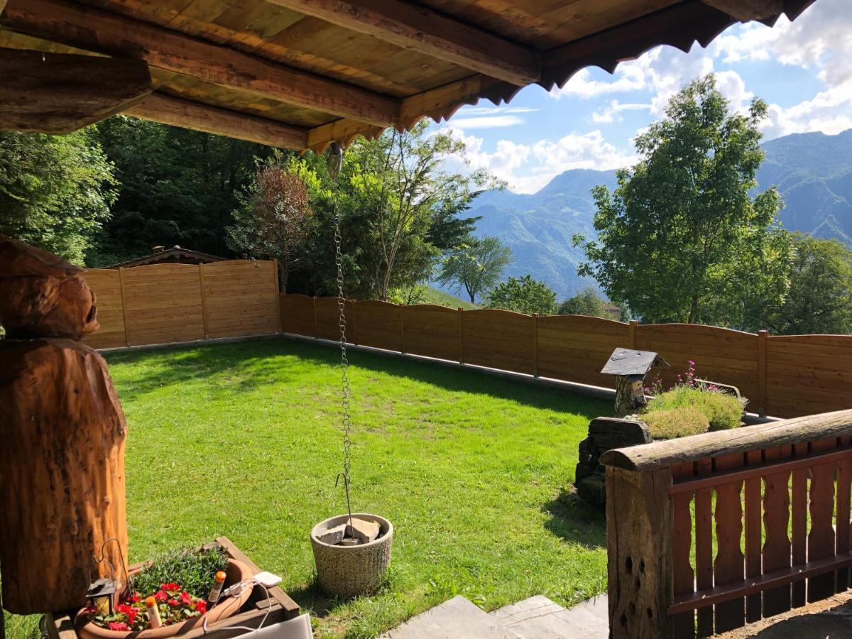 Dossena Splendido Chalet Di Montagna Immerso Nella Natura Madonna della Costa Exteriör bild